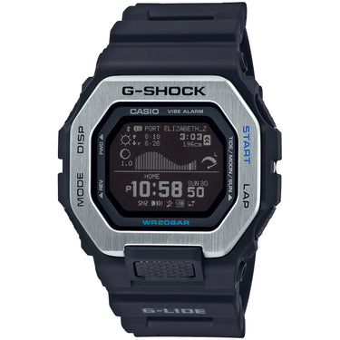 G-Shock G-Lide Tidal Connected GBX100-1 Black Silver